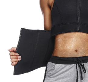 Snowflake Color Storm Tank-top Waistband Weight Loss