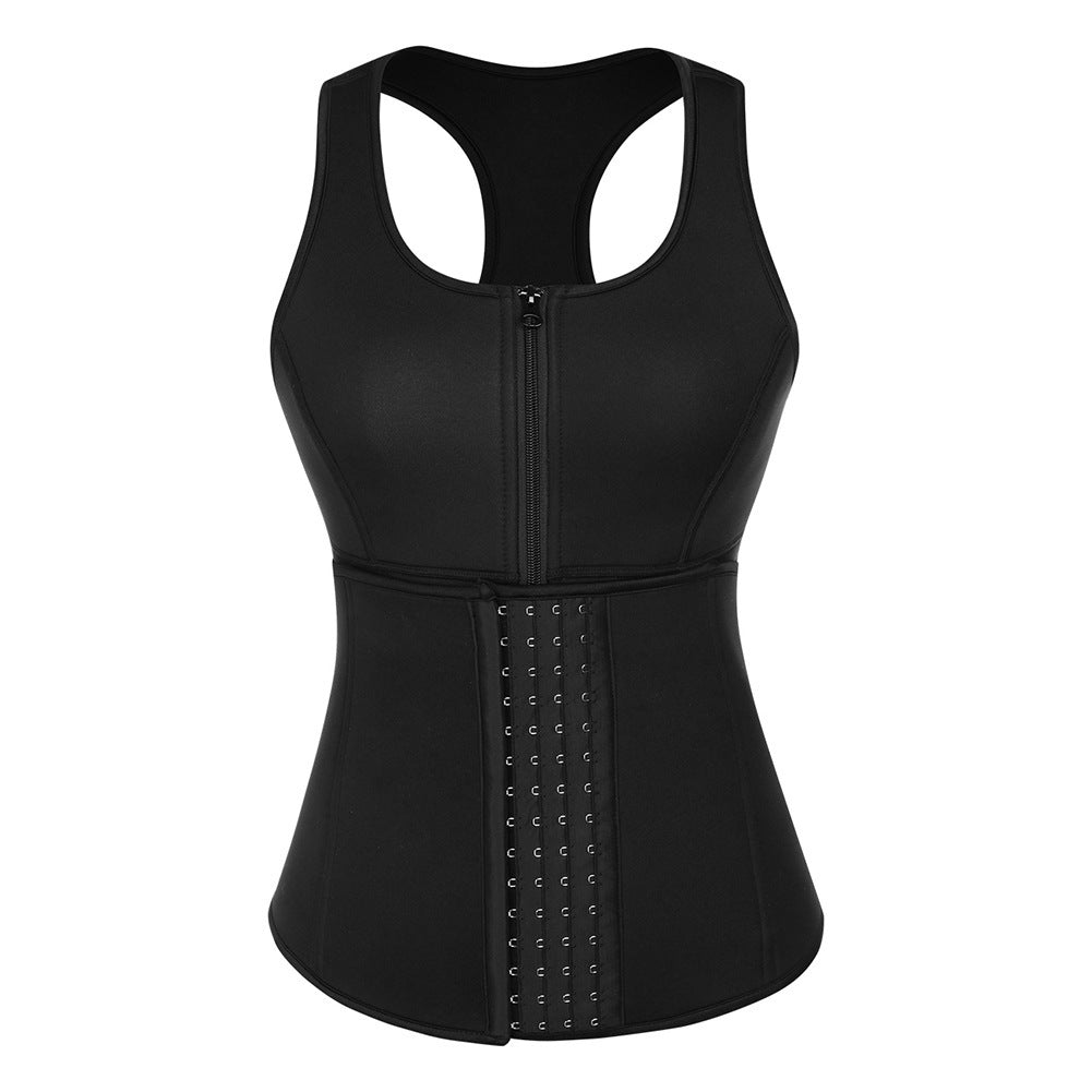 Snowflake Color Storm Tank-top Waistband Weight Loss